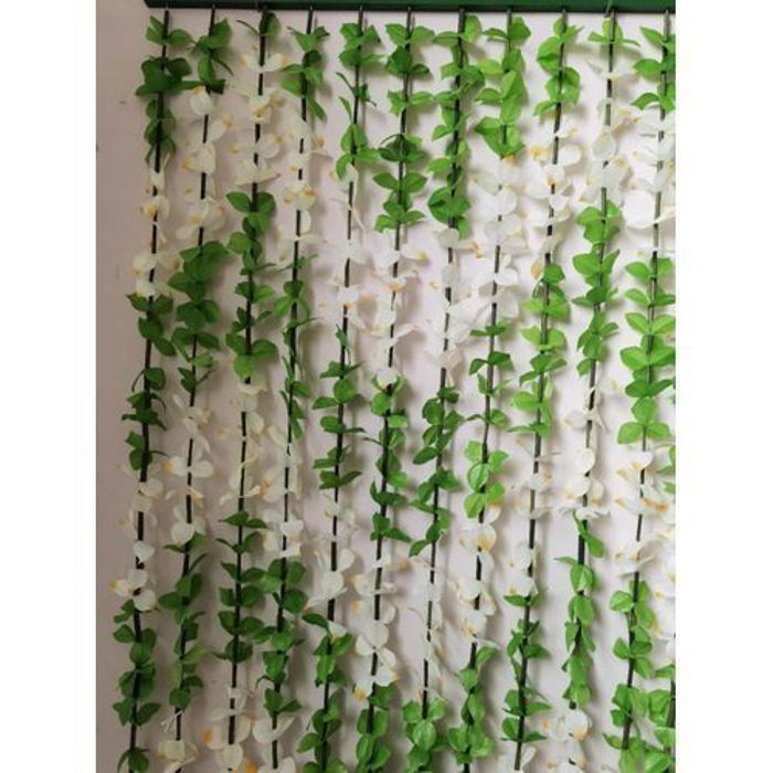 Rideau Séparation Feuillage Treillis Brise-vue Dim. 90 x 180 cm