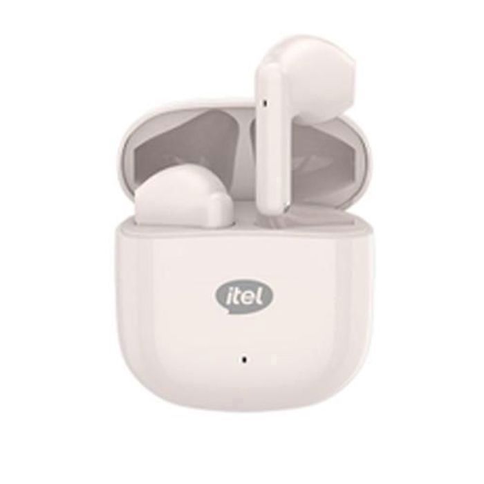 Écouteurs Bluetooth - Itel - Buds S10 - Rose - 25h autonomie - BT 5.3 - Réduction bruit