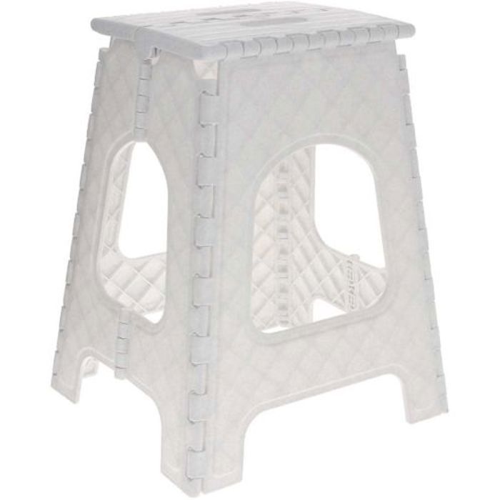 Tabouret Pliable GM portable, Chaise escabeau Confortable en Plastique