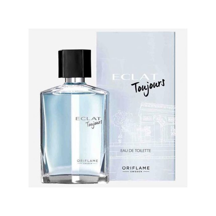 Eau de Toilette - Oriflame - Eclat Toujours - 75 ml - Menthe - Iris - Cuir Corroyé