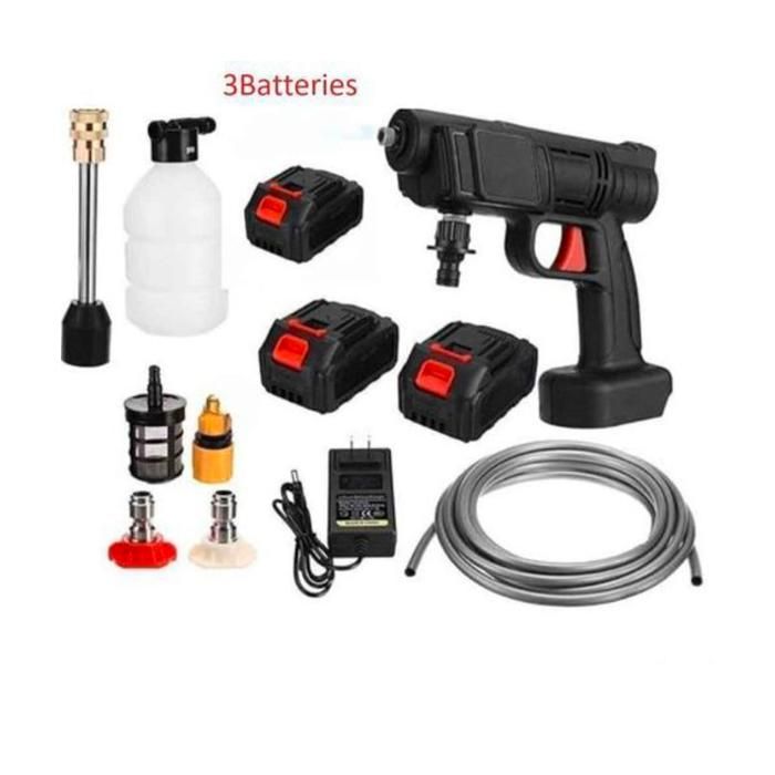 Pistolet de Lavage Automobile sans Fil+ 3 Batteries