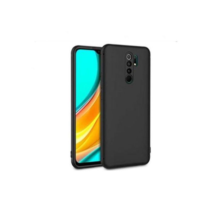 Coque Silicone Noir pour XIAOMI REDMI 9 - Pochette Silicone Noir pour XIAOMI REDMI 9