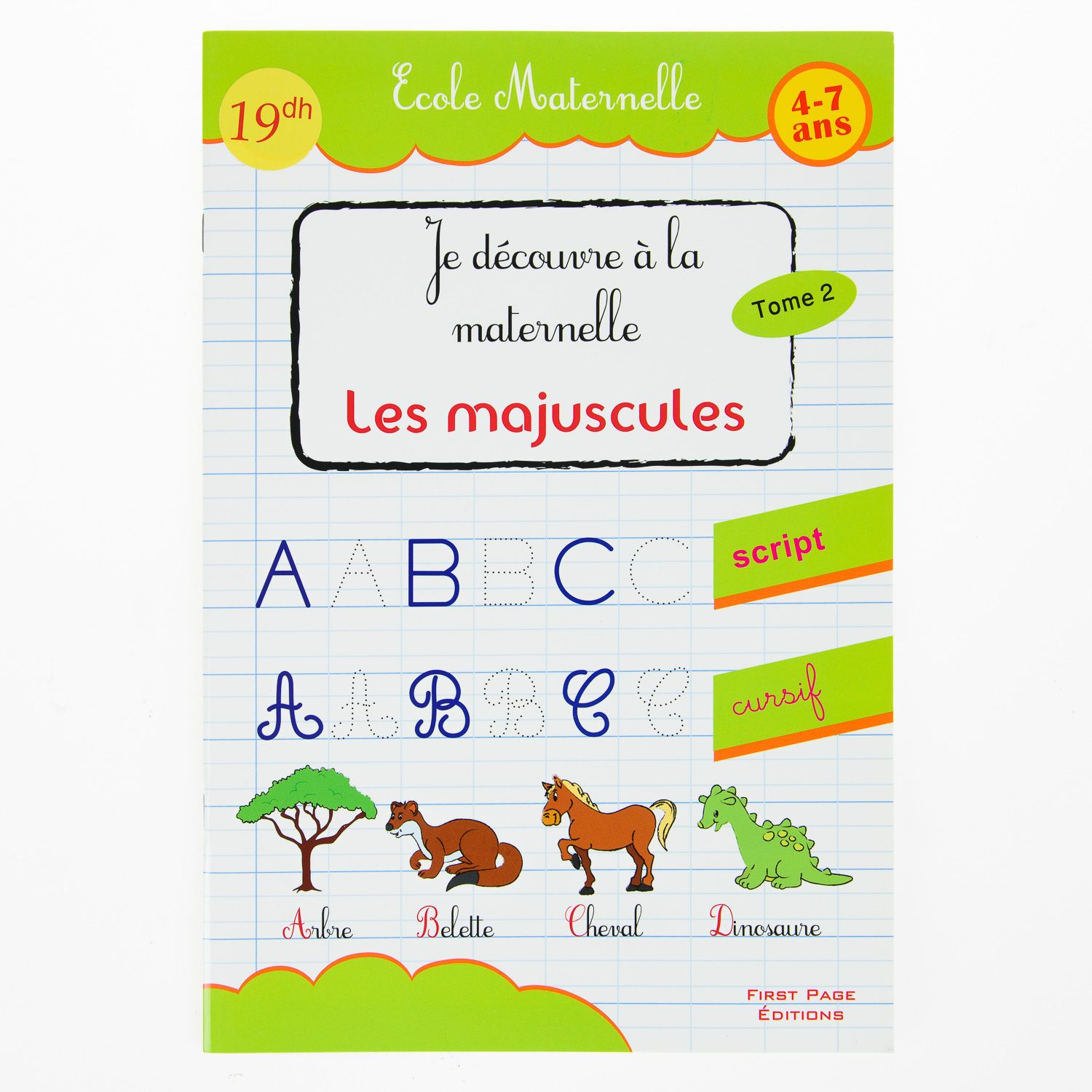 Mon Grande Cahier D'Écriture : Les Majuscules