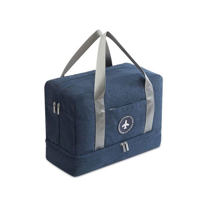 Sac de Voyage Séparation Sec et Humide, Sac de Sport + Compartiment à Chaussures