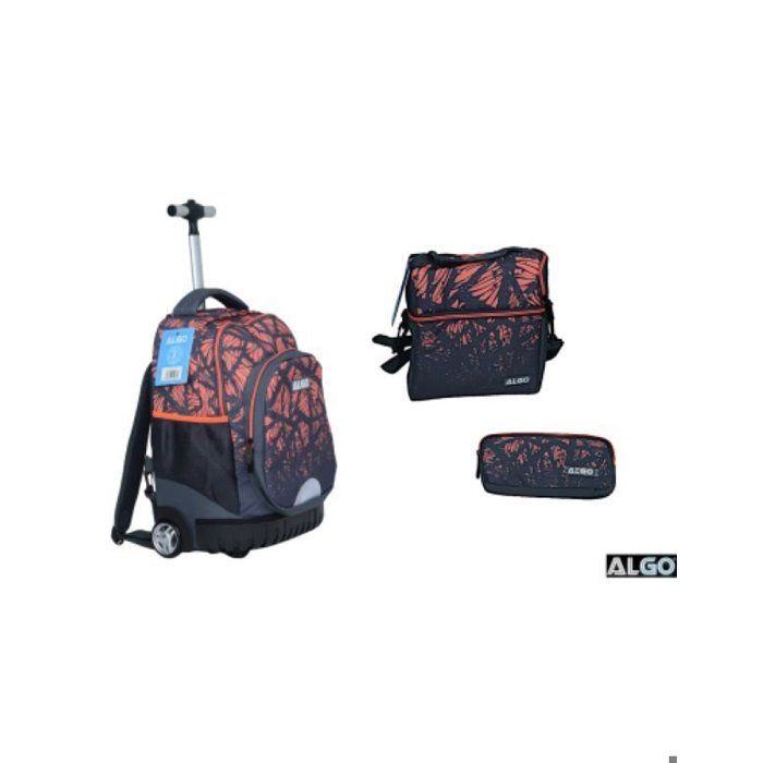 Cartable trolley 3 pièces 17" SAFARI - ALGO