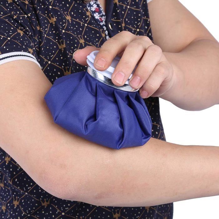 Vessie Pochette sac à glace en tissu 23cm