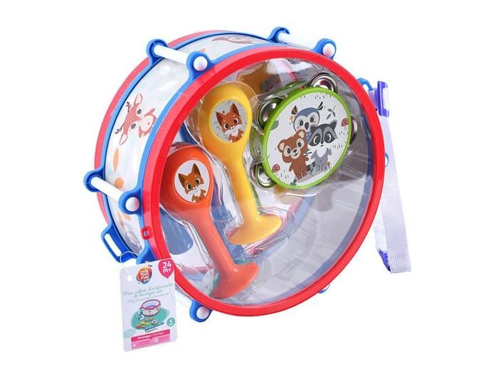 SET MUSICAL LEO 8PCS 27.5X12X27.5CM