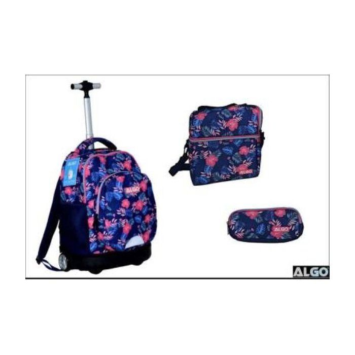 CARTABLE TROLLEY 3 PIECES ALGO 17" HAWAII