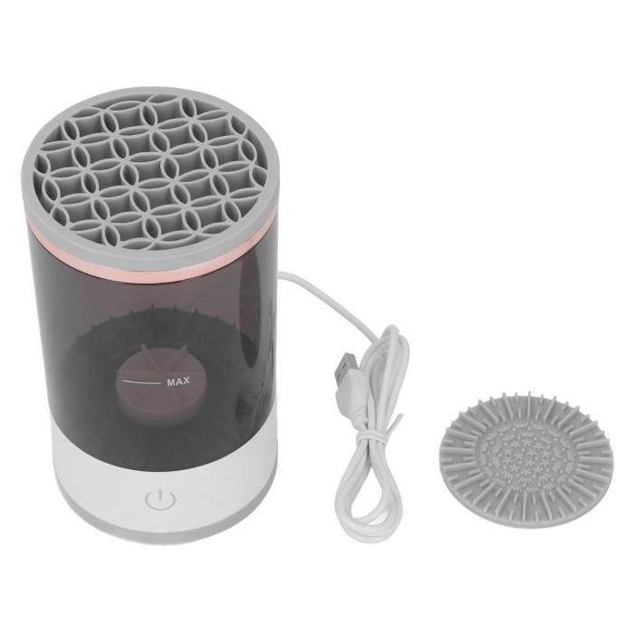 minifinker Nettoyeur de pinceaux de maquillage électrique Machine de nettoyage de brosse de maquillage, Machine hygiene maquillage
