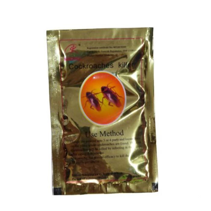 poudre de tueur de cafards efficace pour exterminer les cafards1 sachets, 8 g/sac