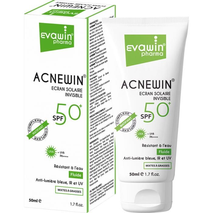 Acnewin Ecran Fluide Invisible spf50+ 50ml