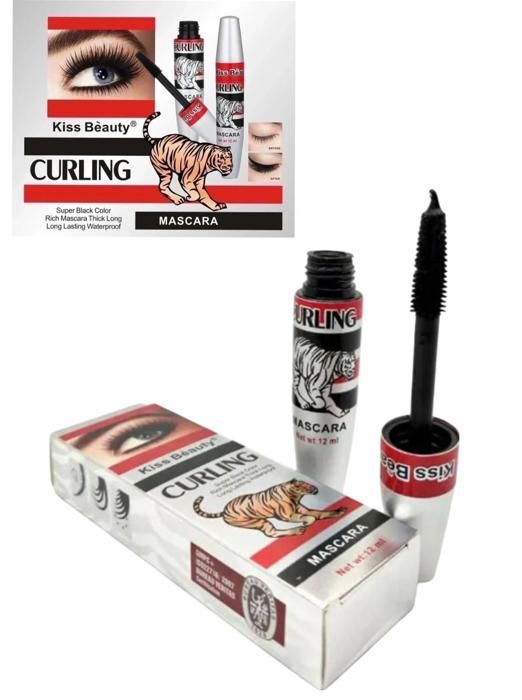 Mascara - Mascara Curling - Noir Profond - Longue Tenue - Waterproof