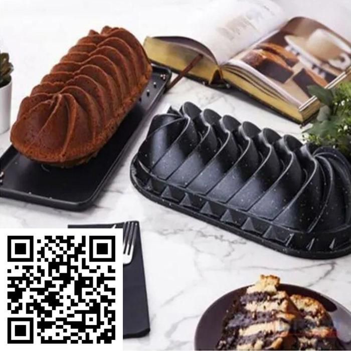 Moule à Cake Anti-Adhérent en Granit Noir