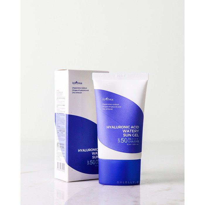 Isntree Hyaluronic Acid Watery Sun Gel SPF50+ PA++++ - Soins de la peau coréens