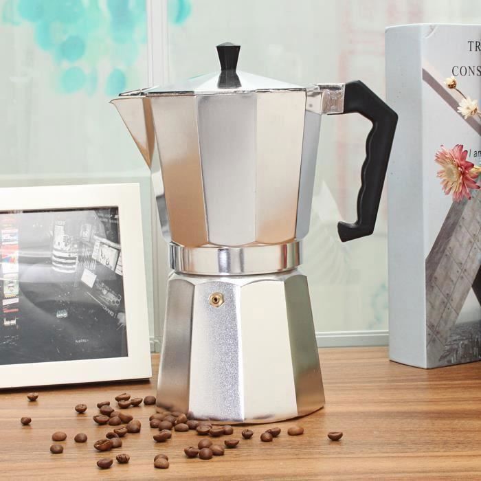 Cafetière Expresso - TEMPSA - Aluminium - 3 Tasses - 150ml - Non compatible lave-vaisselle