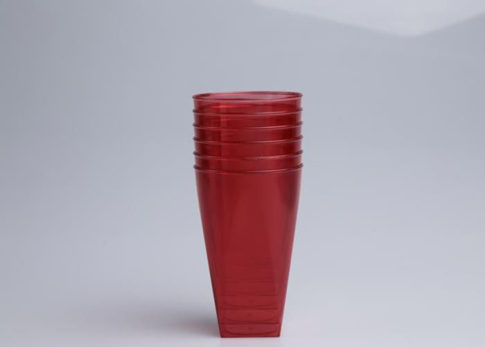 6 GOBELETS MODUS VIVENDI ROUGE