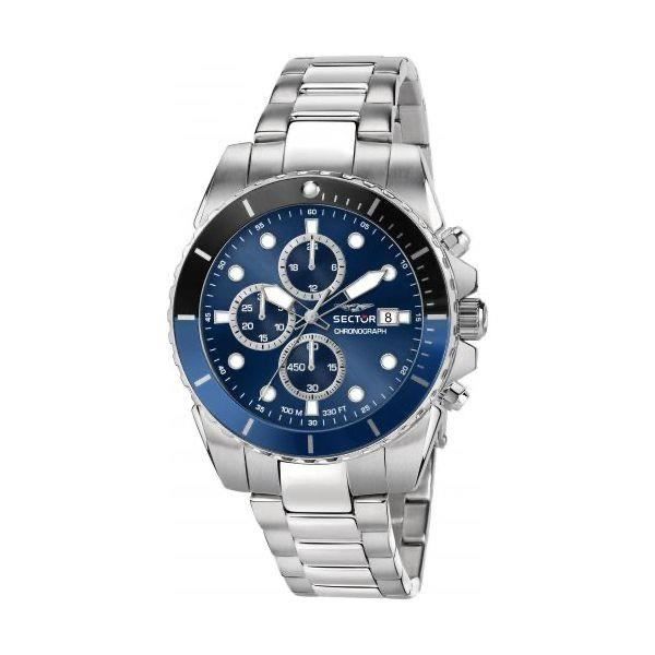 REL SECTOR450SS Case Chrono Blue D - R3273776003
