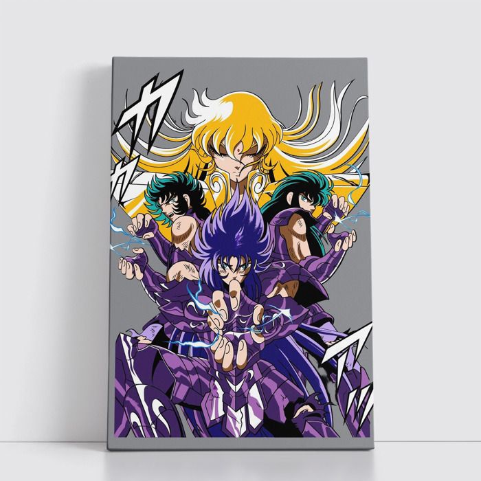 Tableau decoratif sur Toile 25x40 cm Anime attack on titan - one piece - Naruto - death note - Jujutsu Kaisen - Spy x Family 1332