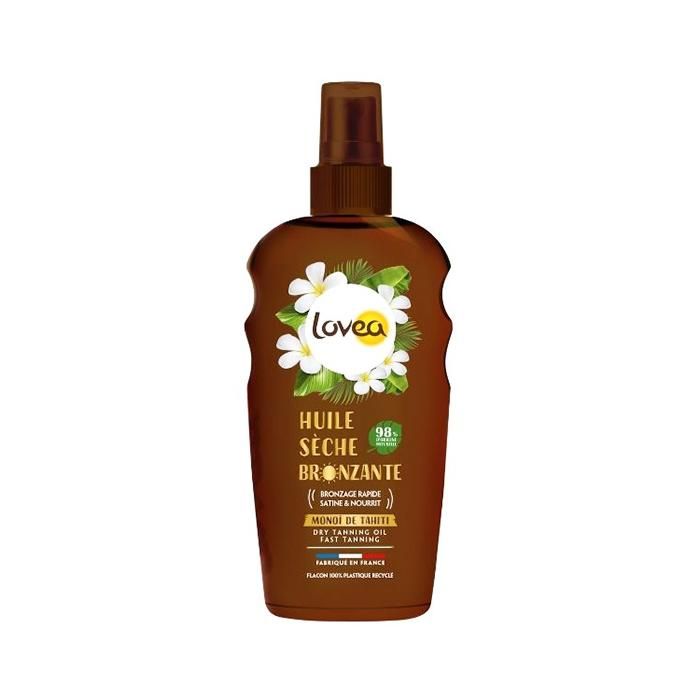 Lovea Solaire Huile Sèche Bronzante Monoï de Tahiti 150ml