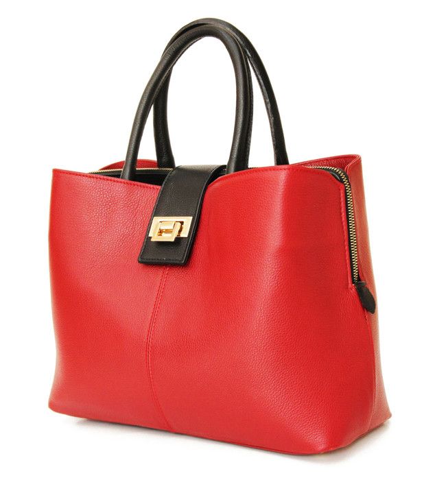 Mifalda-sac cabas cuir vÃ©ritable
