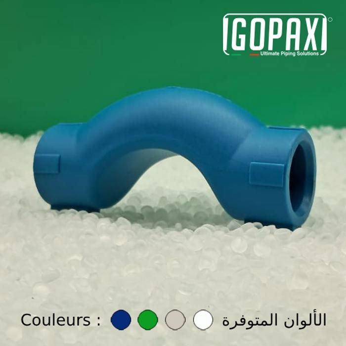 Coude dos d'ane - PPR - 20mm - Sachet de 20 pièces - Raccord femelle/femelle - Installation facile