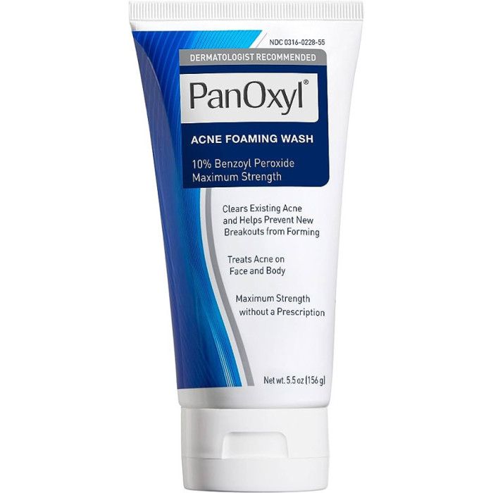 PanOxyl - Acne Foaming Wash Benzoyl Peroxide 10% Maximum Strength