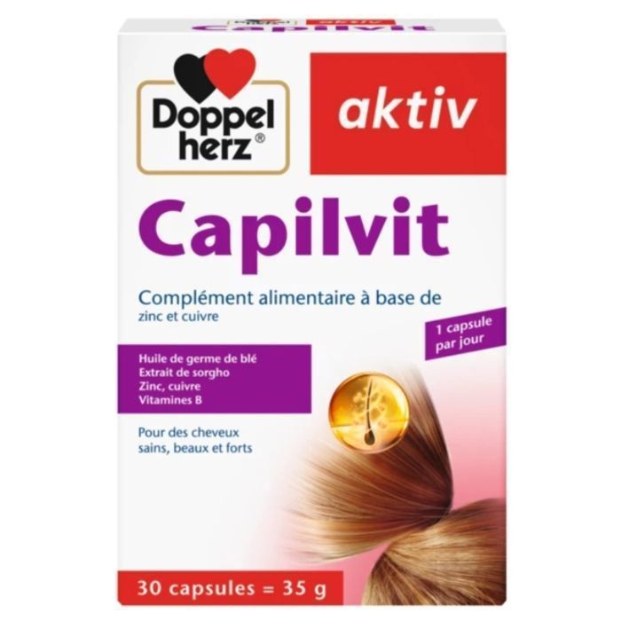 Doppel herz Capilvit 30 capsules