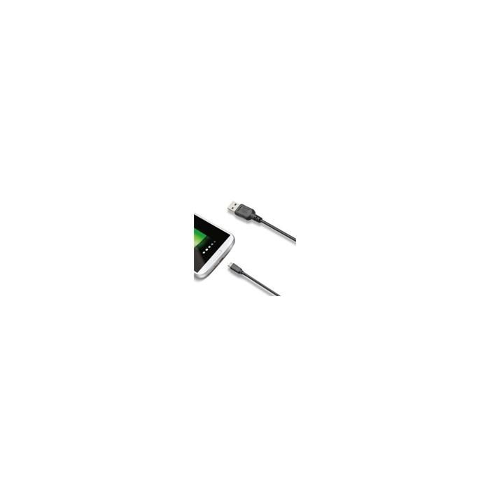 Celly USB réversible A > câble Micro USB, chargeur