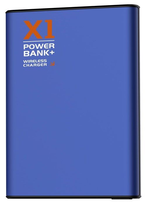 Chargeur sans fil X1 BLACK 5000 mAh BLUE