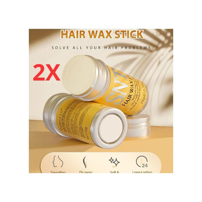 Cire coiffante - GENERIC - 2pcs - 75g - Cheveux rebelles - Lisse et fixe les frisottis