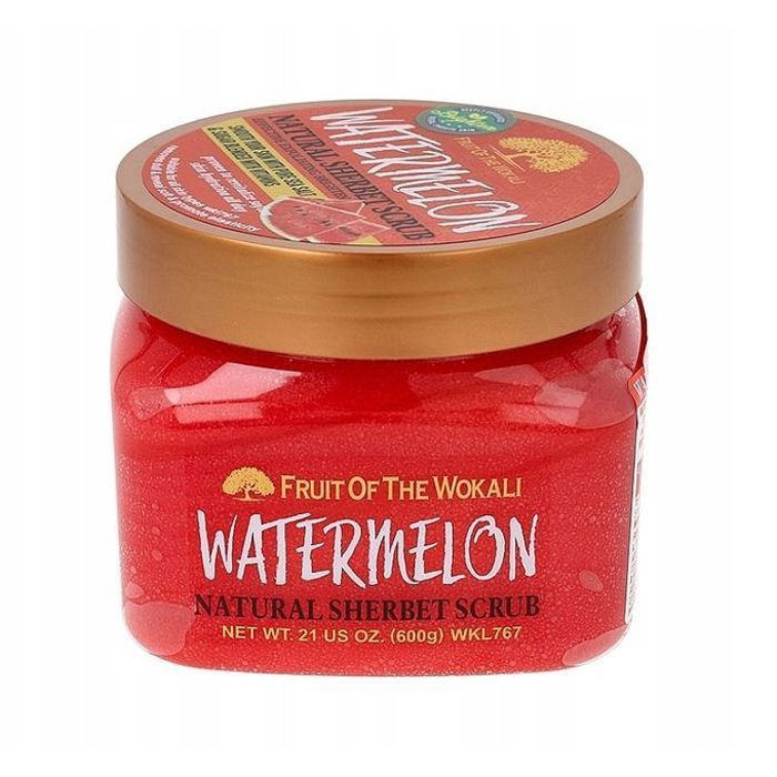 Gommage Corporel - Fruit Of The Wokali - Pastèque Bio - 600g - Exfoliant Naturel - Hydratant