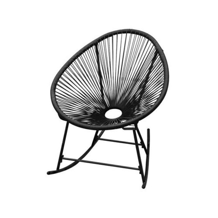 Chaise - Fergé - Ficelle - Paille - Design Contemporain - Extérieur