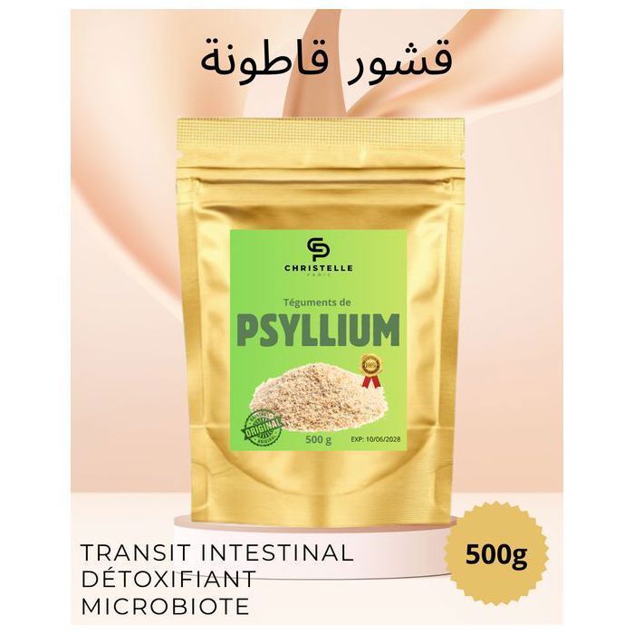 Psyllium 500g Probiotic Solutions problèmes Intestins Téguments de Psyllium