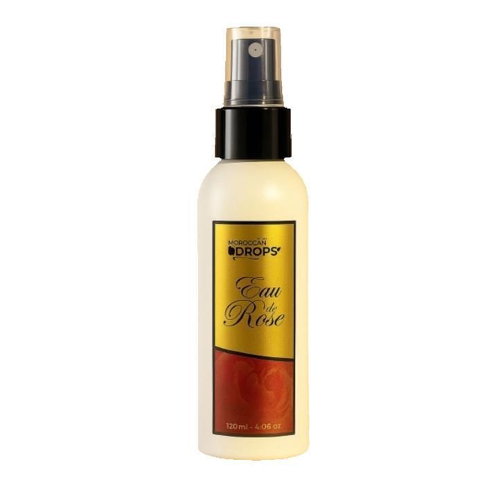 Eau de Rose Naturelle – Tonifiante & Rafraîchissante – Visage & Corps – 120ml
