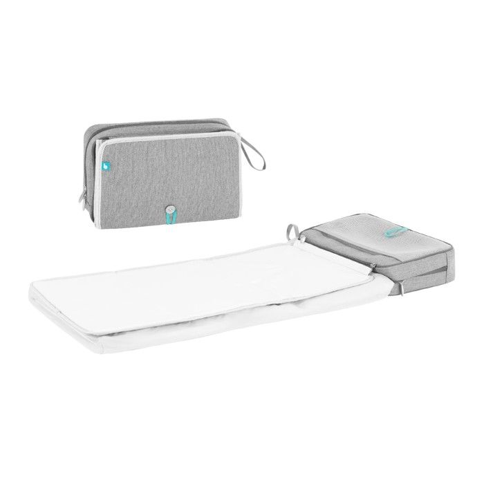 Babymoov Matelas à langer NomadCare - Idéal pour le change en extérieur - Microbilles - Grande poche de rangement