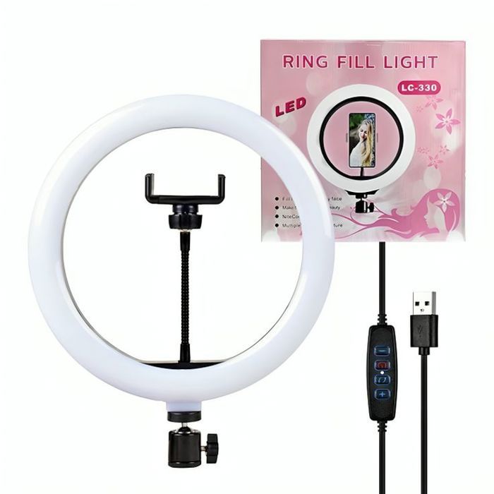 Lampe annulaire de remplissage LC-330 Ring Fill Light