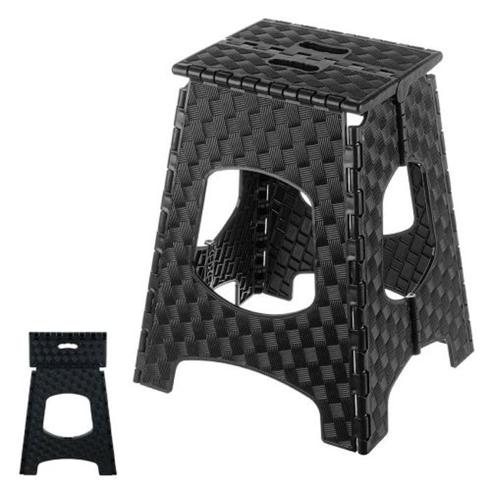 Tabouret Pliable GM, Chaise escabeau portable & Confortable en Plastique