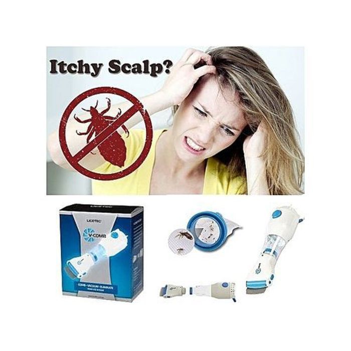 V COMB Peigne anti-poux electrique