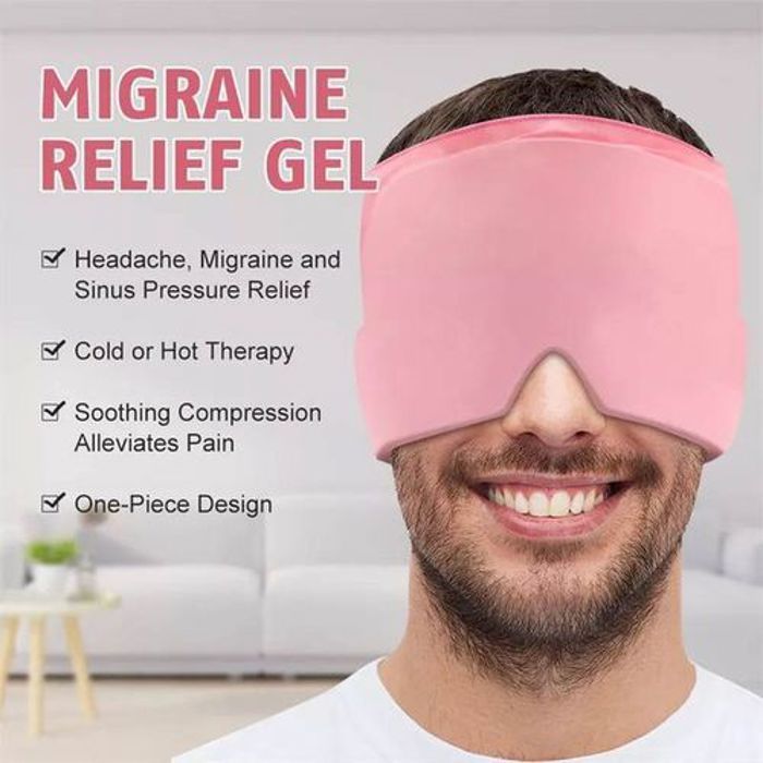 Masque Anti-Migraine - Non spécifié - Gel - Thérapie Chaude et Froide - Confortable - Relaxation