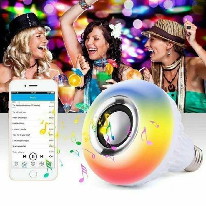 Ampoule LED Bluetooth - RGBW - E27 - 12W - Contrôle Smartphone - Éclairage Multicolore