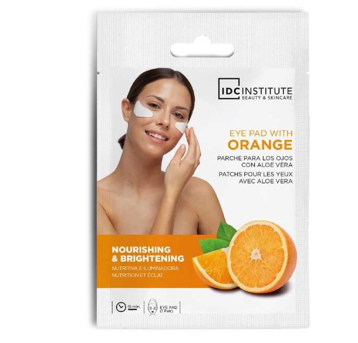 Coussins Oculaires - BYS COSMETICS - IDC Institute - Orange - Ergonomiques - Revitalisants