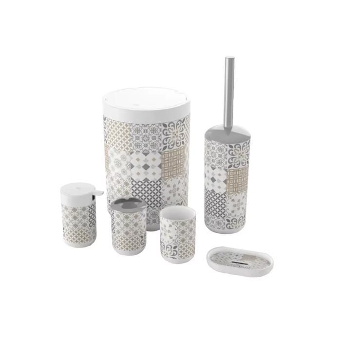 Accessoires de salle de bain - N/A - 6 pièces - Style mosaïque - Élégant - Pratique