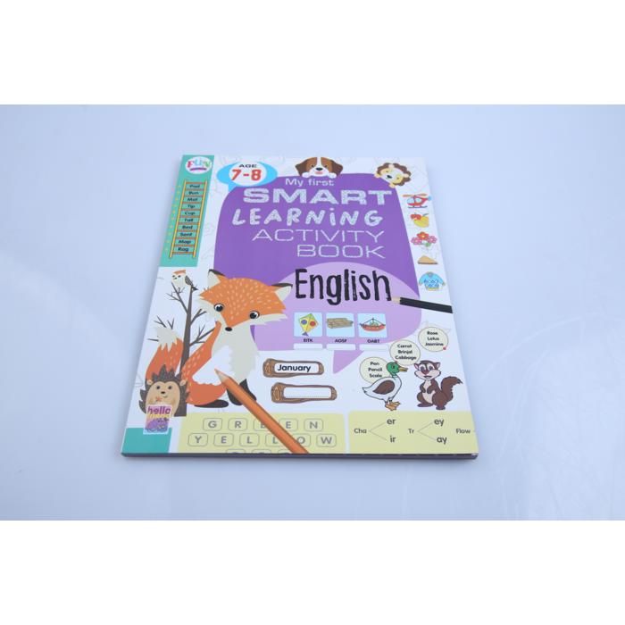 Livre d'activités - GENERIC - My First Smart Learning - Anglais - 7-8 ans - Enrichissement vocabulaire