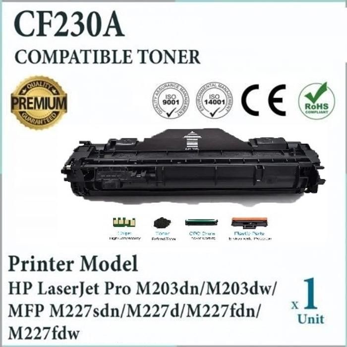 Cartouche de toner Compatible HP CF230A / 30A
