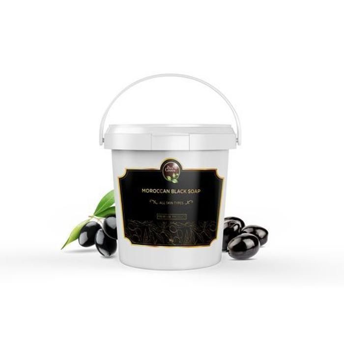 Savon noir Marocain BIO a LA FLEUR D'ORANGER - Sbone béldi b ZHAR 1 et 5 kg