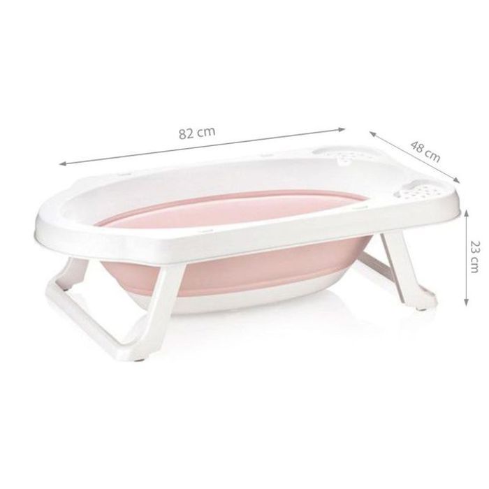 Baignoire en Silicone Rose - Monbebe Douceur