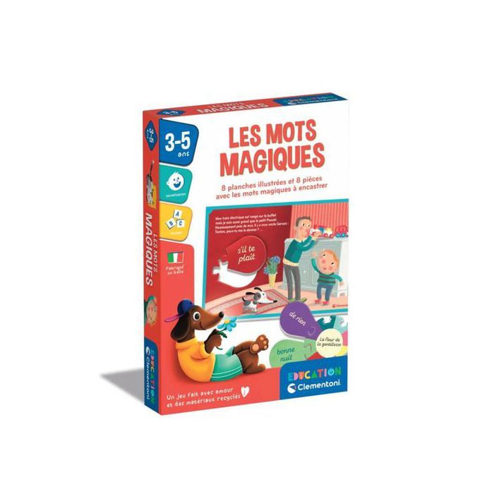 Clementoni Livre educatif -  Les mots magics