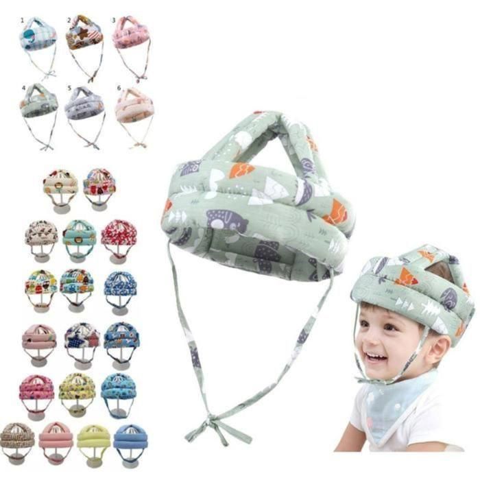 Casque de sécurité pour bébé, casquette de protection anti-collision, anti-chute (Couleur aléatoire)