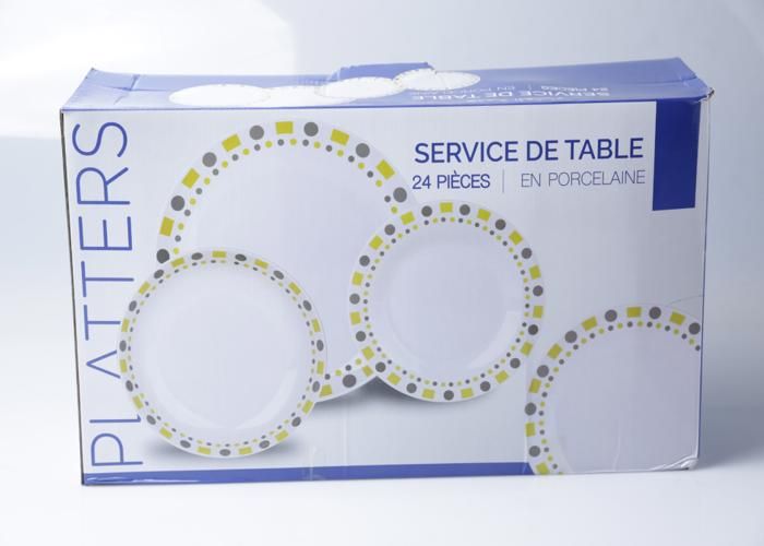 SERVICE DINNER PORC 24PCS-REBORD DECORE