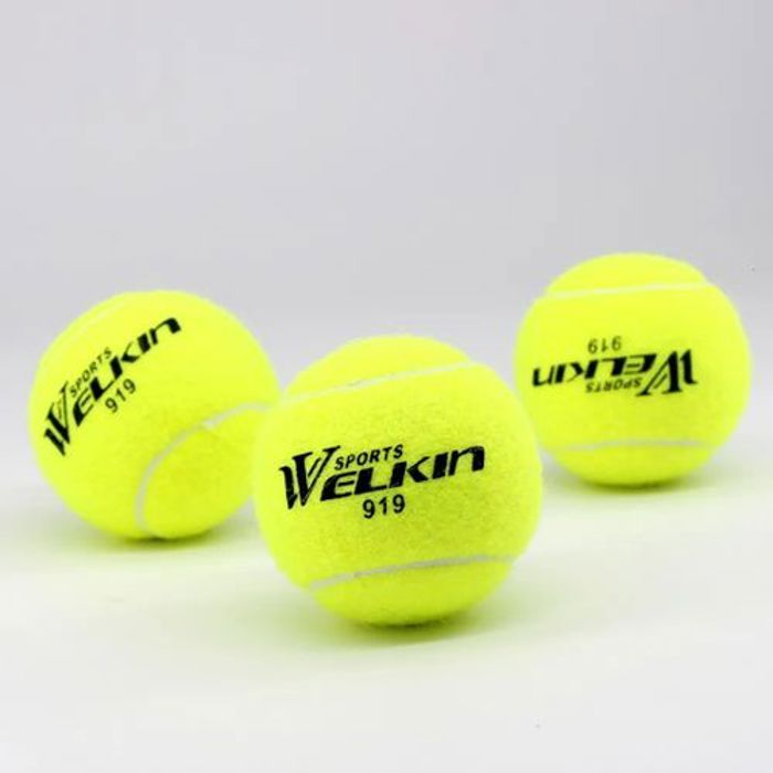 Pack de 3 balles de tennis - Non spécifié - Jaunes - Haute visibilité - Durable - Performance constante